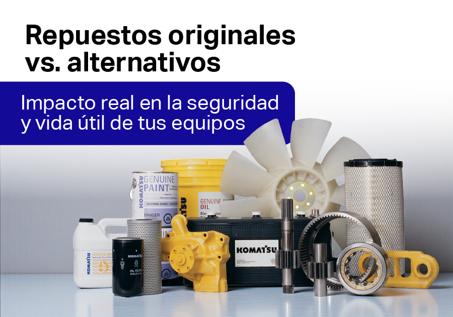 Repuestos originales vs. alternativos: impacto real en la seguridad y vida útil de tus equipos