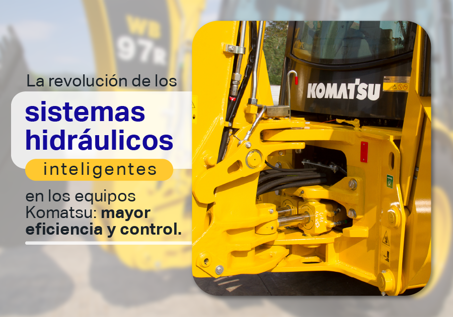 La revolución de los sistemas hidráulicos inteligentes en los equipos Komatsu: mayor eficiencia y control