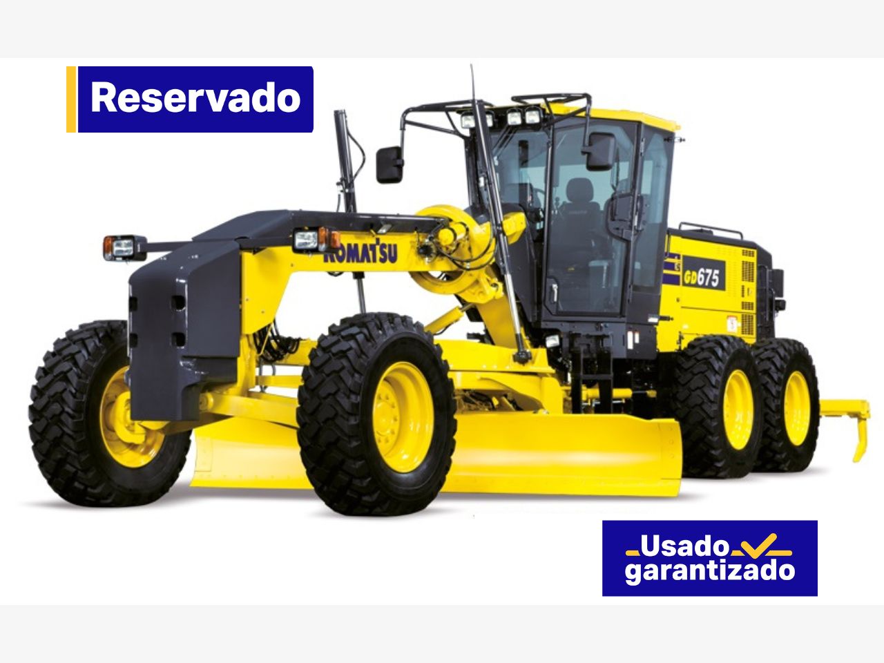 MOTONIVELADORA GD675-5 SERIE 56376