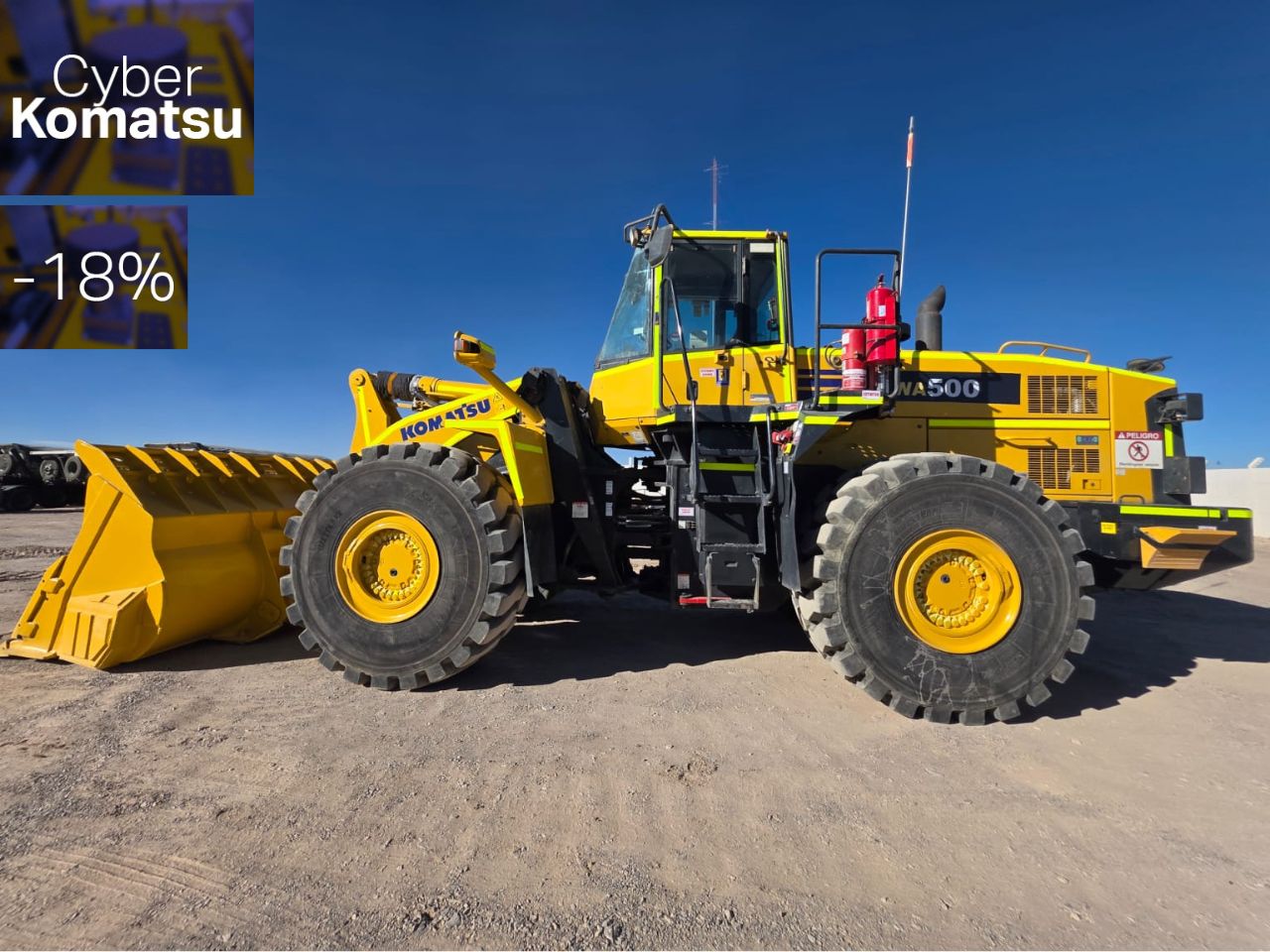 Cargador Frontal WA500-6 Serie 56707