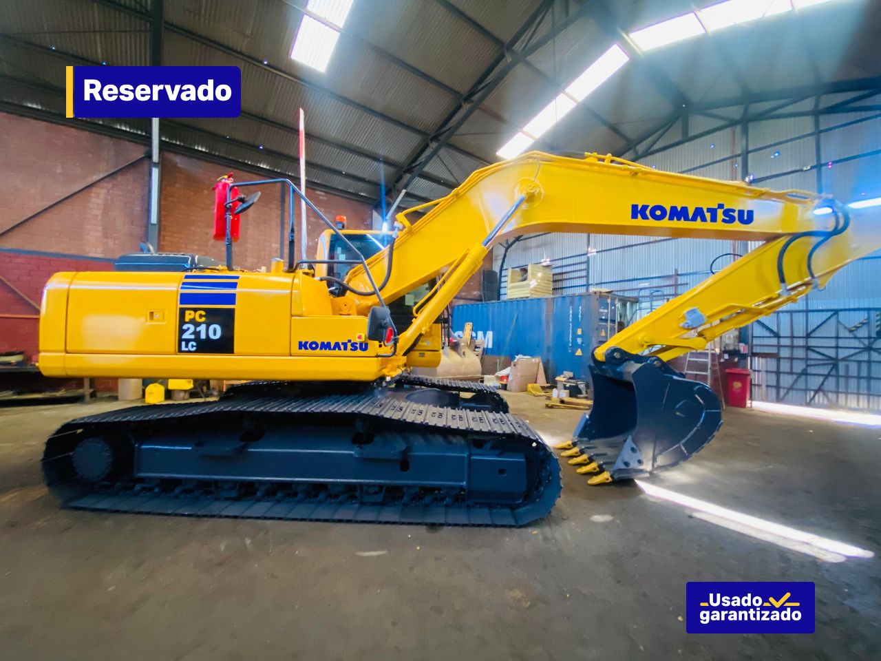 EXCAVADORA PC210LC-10 SERIE 601498