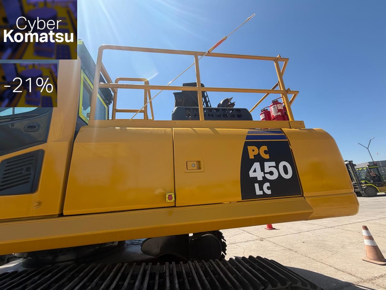 Excavadora PC450LC-8 Serie 72433