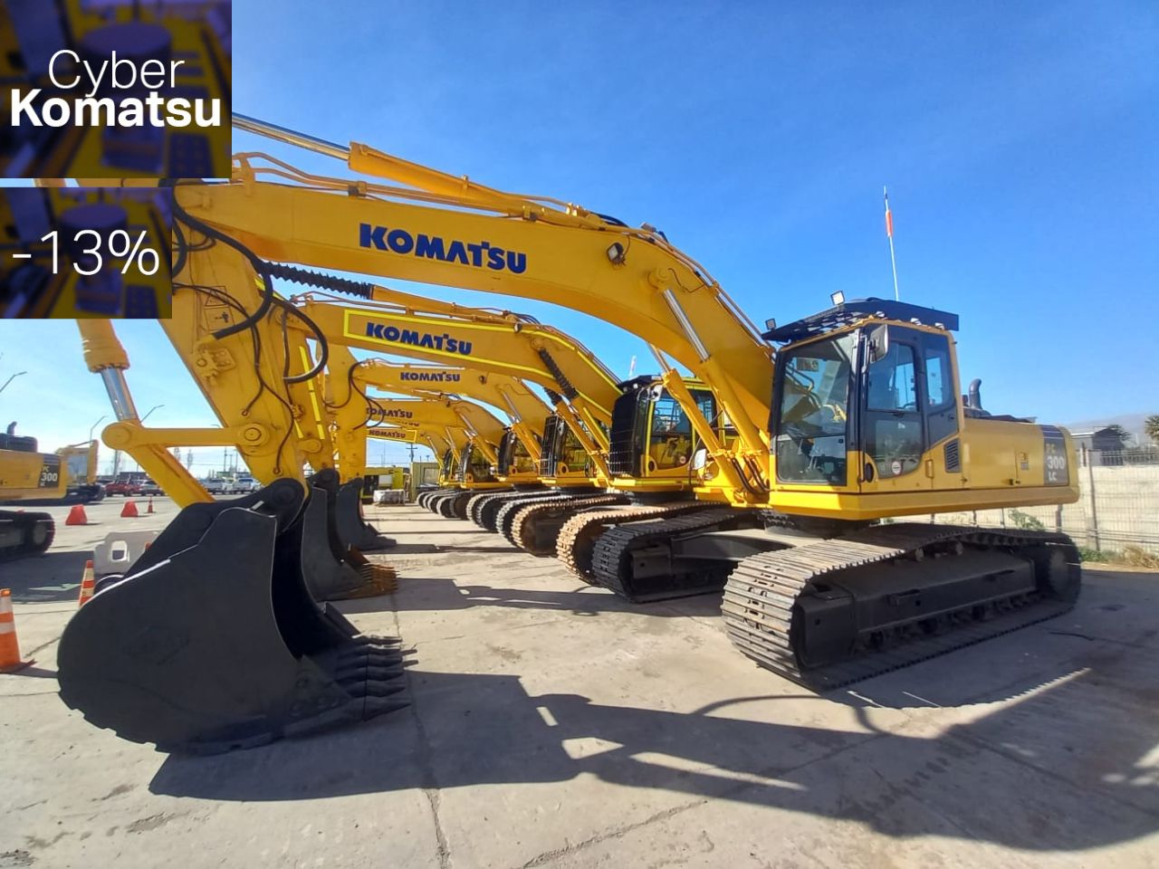 Excavadora PC300LC-8 Serie 65012