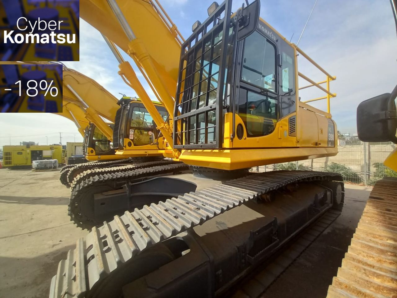 Excavadora PC390LC-8M Serie 82618