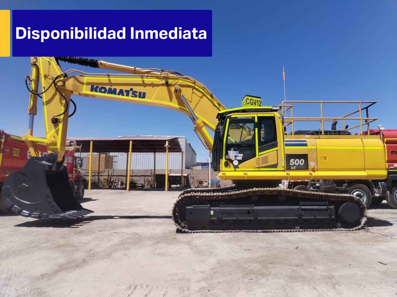 Excavadora PC500LC-10 Serie 105005