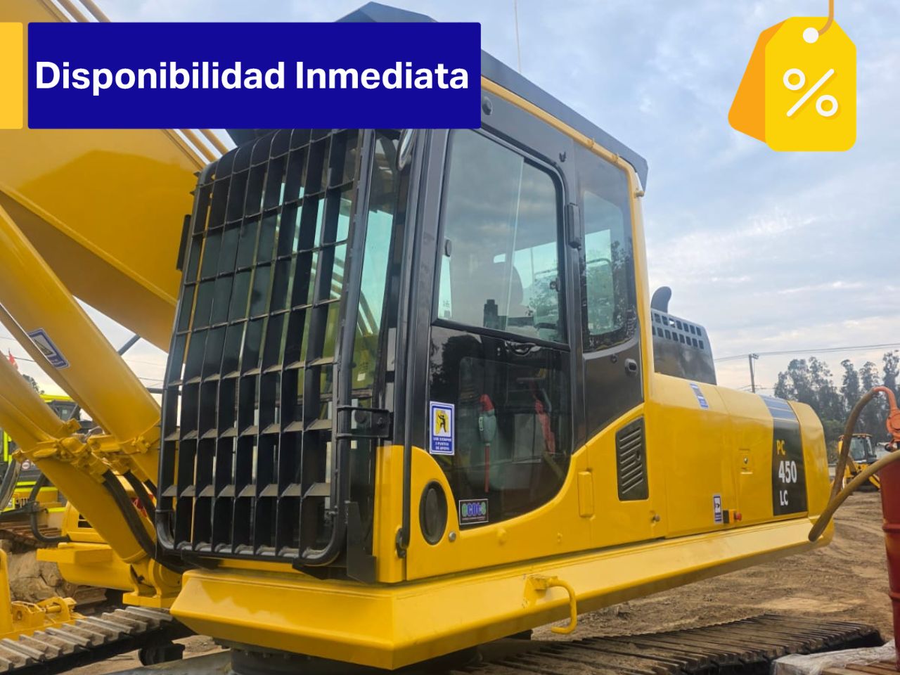 Excavadora PC450LC-8 Serie 72547