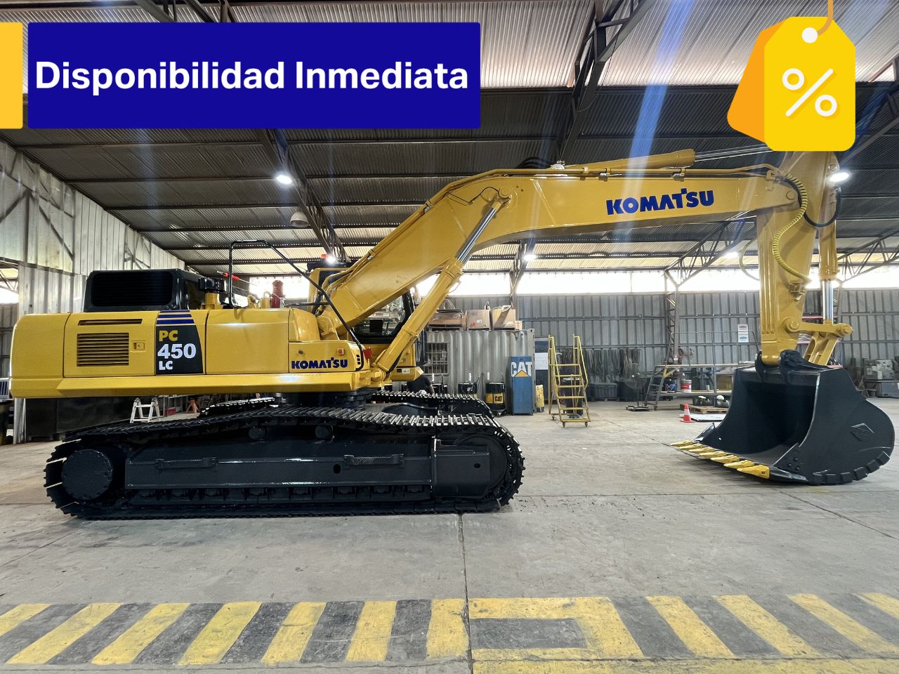 Excavadora PC450LC-8 Serie 72260
