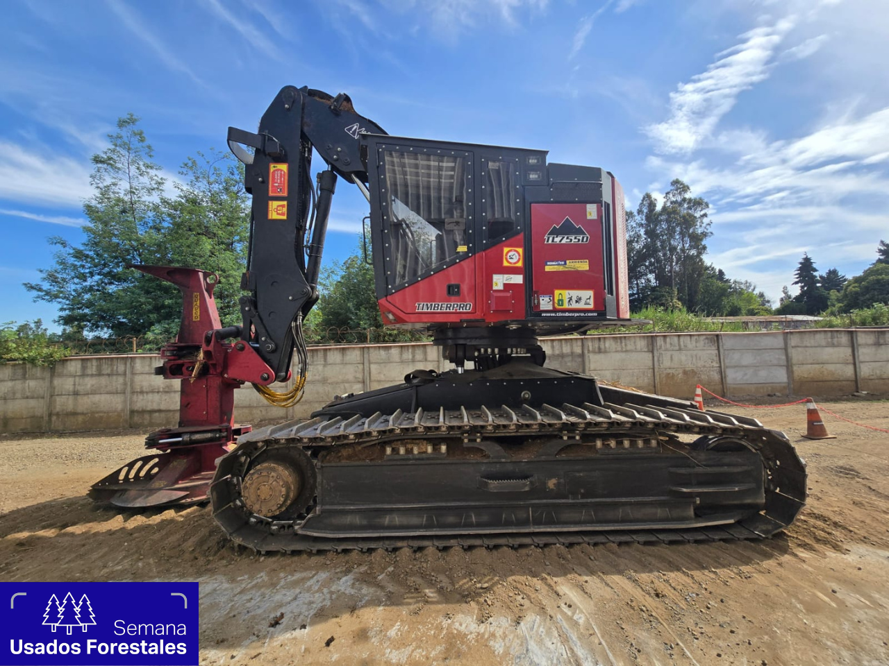 Feller TL755D + Cabezal