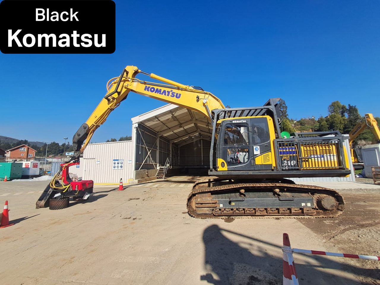 Excavadora Cosechadora PC210LC-10 + Cabezal S172