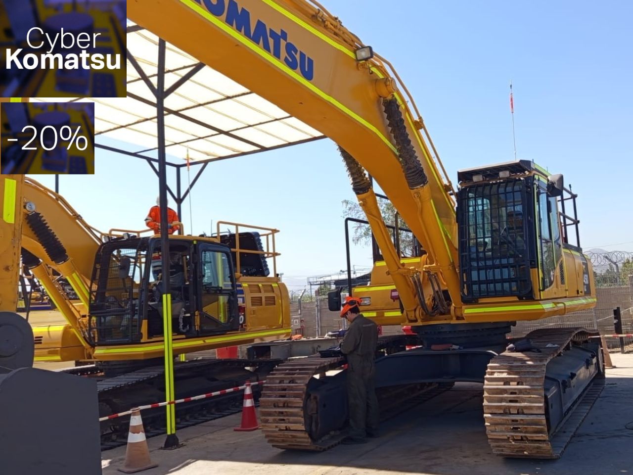 Excavadora PC450LC-8 Serie 72404