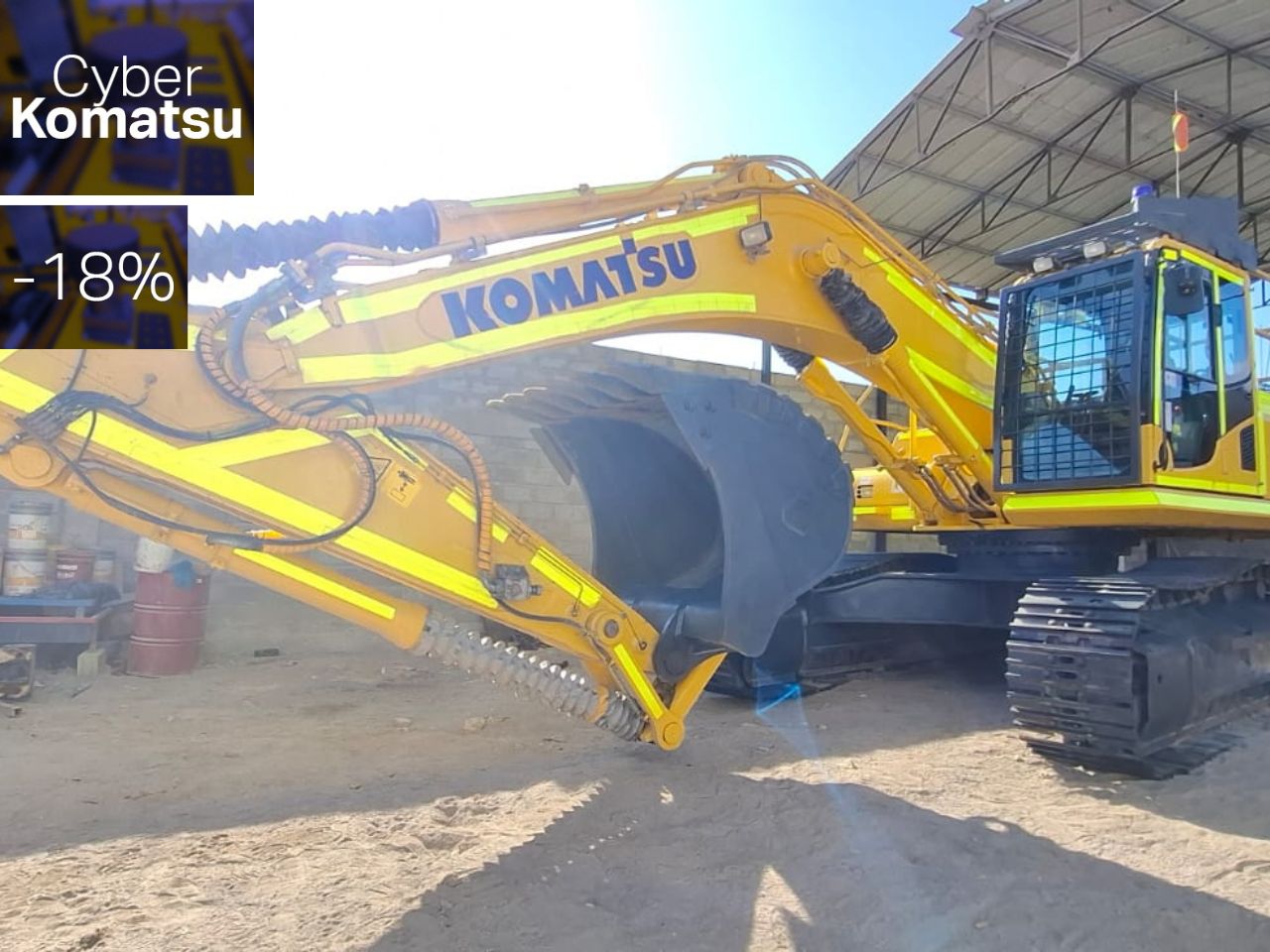 Excavadora PC390LC-8M Serie 82847