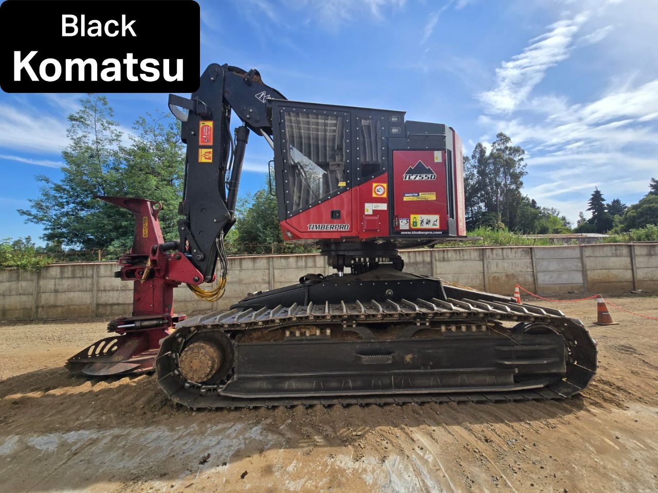 Feller TL755D + Cabezal