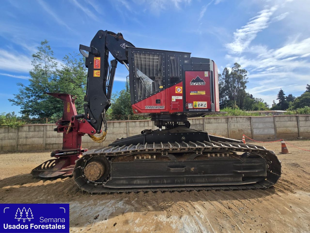 Feller TL755D + Cabezal