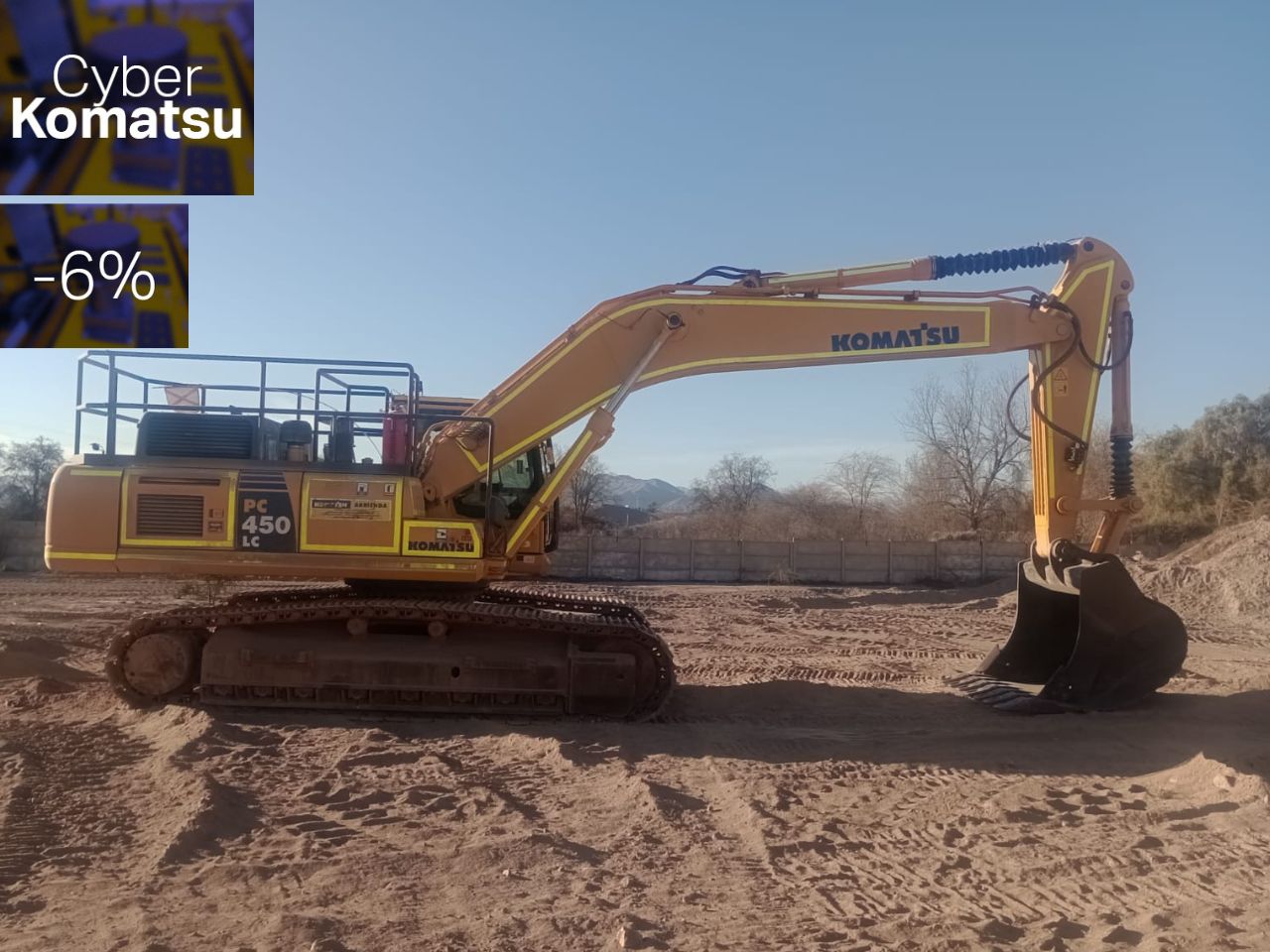 Excavadora PC450LC-8 Serie 72242