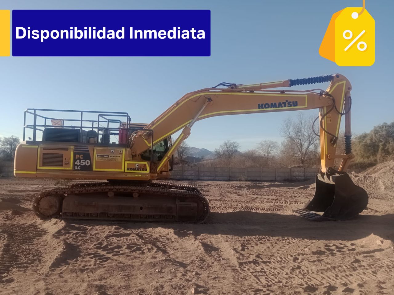 Excavadora PC450LC-8 Serie 72242