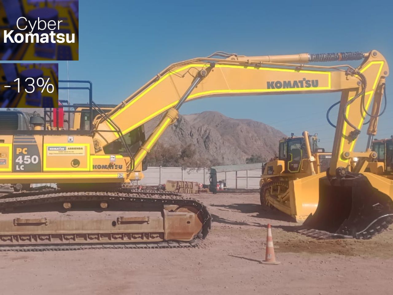 Excavadora PC450LC-8 Serie 72257