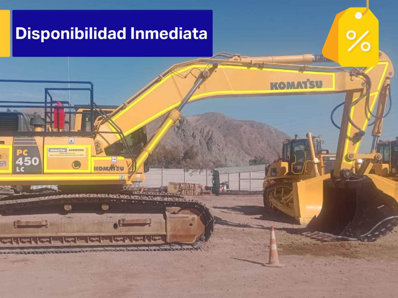 Excavadora PC450LC-8 Serie 72257