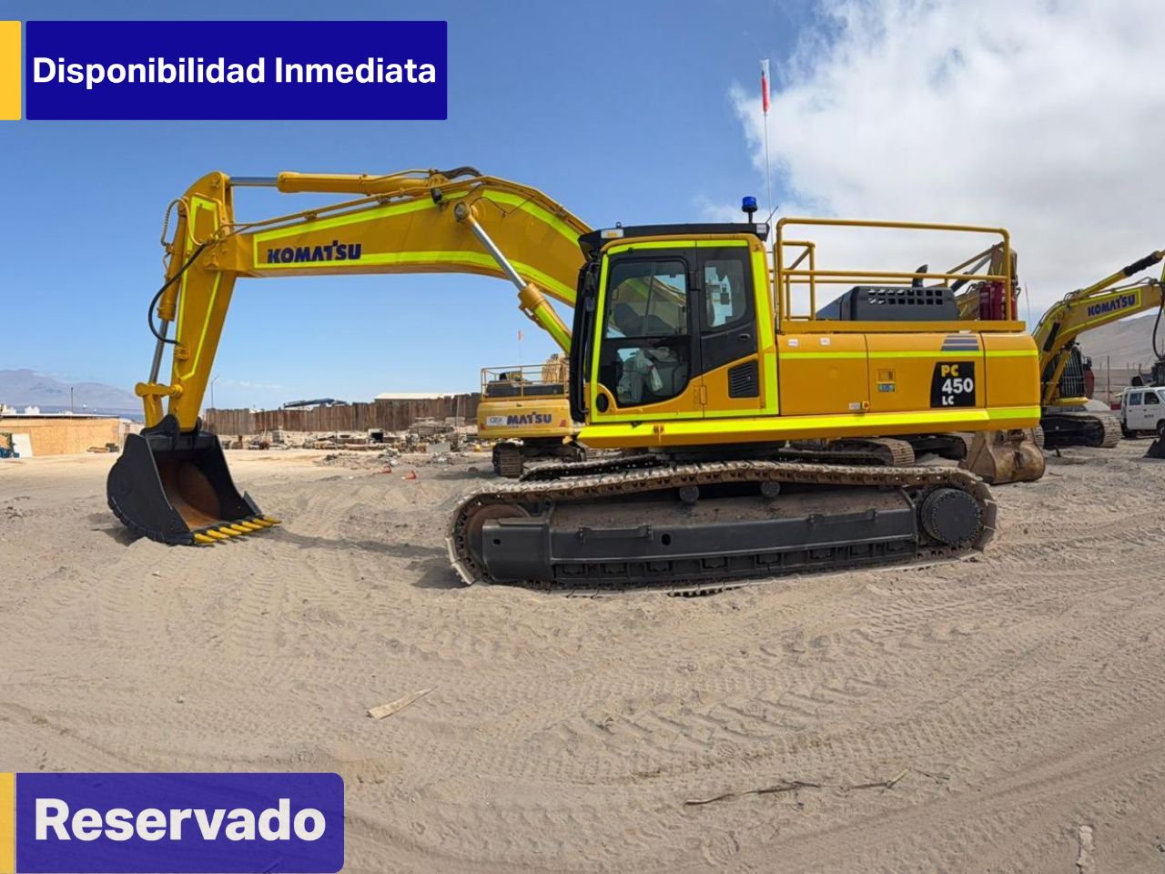 Excavadora PC450LC-8 Serie 72539