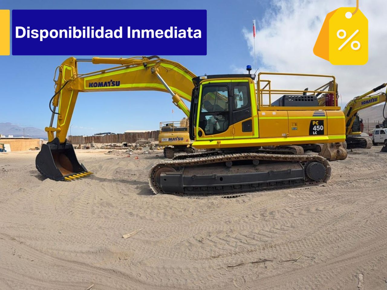 Excavadora PC450LC-8 Serie 72539