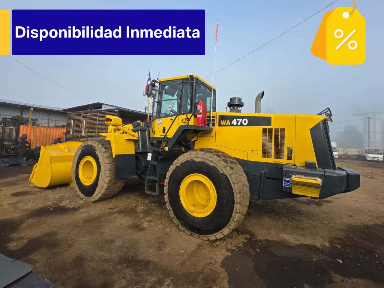 Cargador Frontal WA470-6A Serie 92312