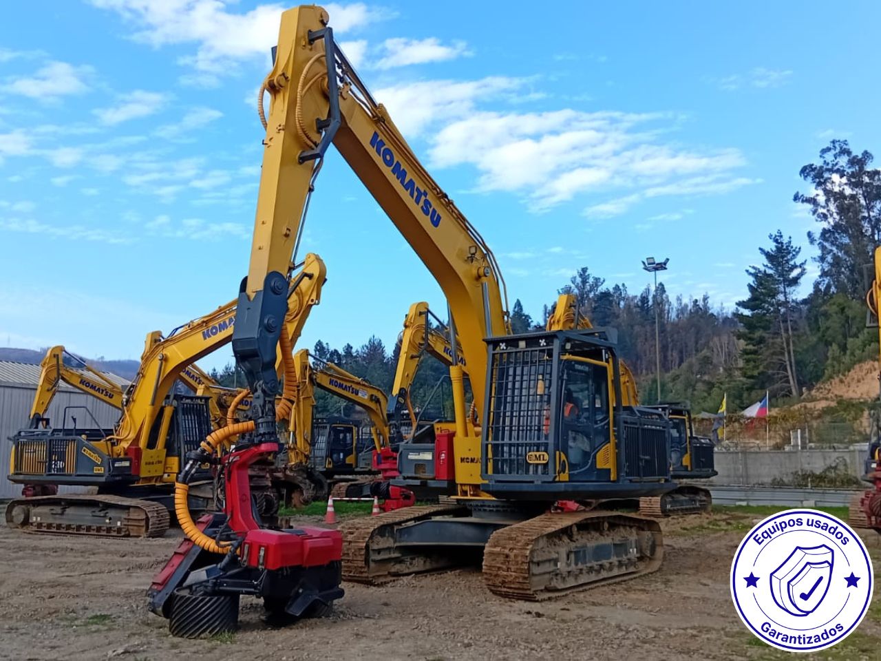 Excavadora PC210LC-10 Forestizada