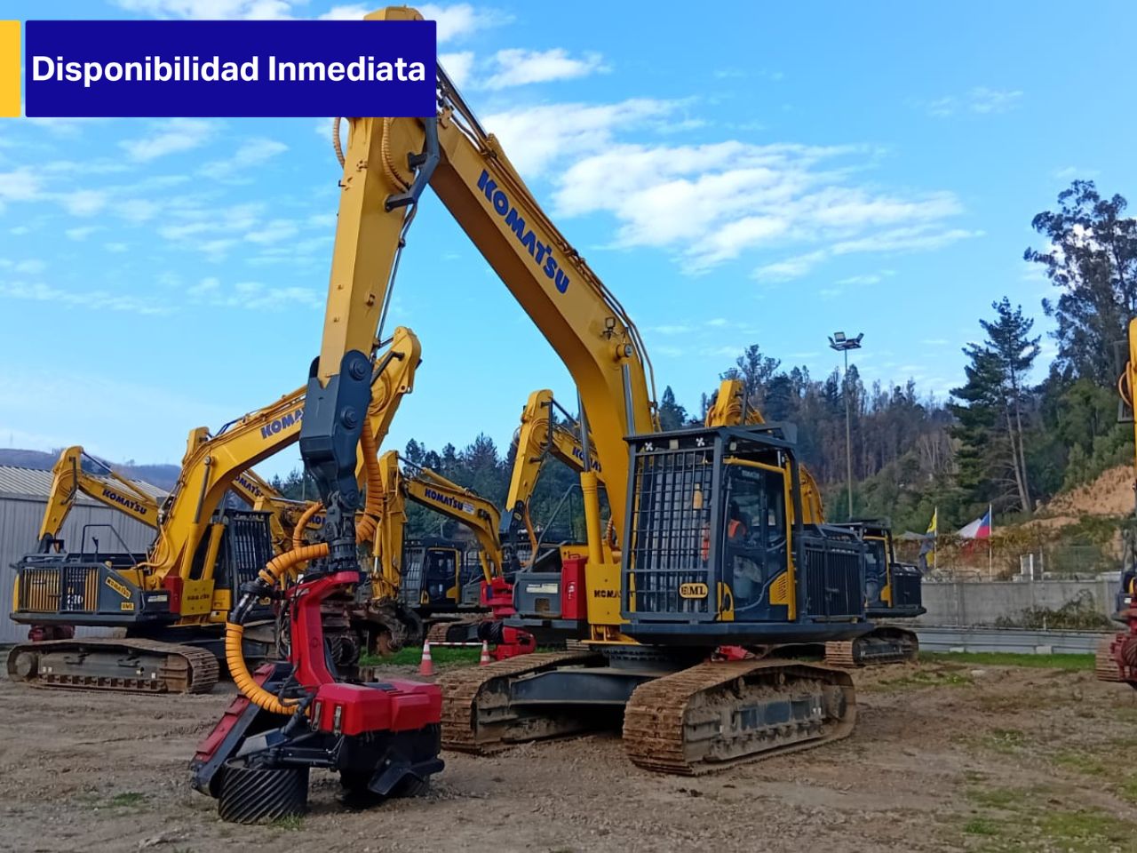 Excavadora PC210LC-10 Forestizada