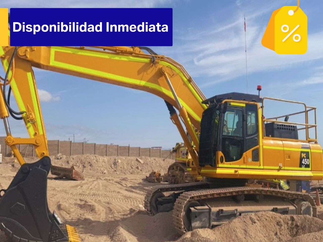 Excavadora PC450LC-8 Serie 72280