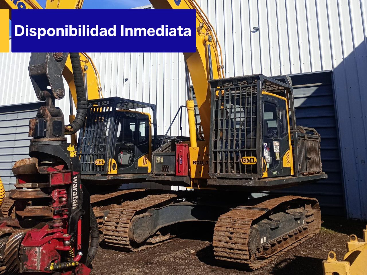 Excavadora PC210LC-10 Forestizada