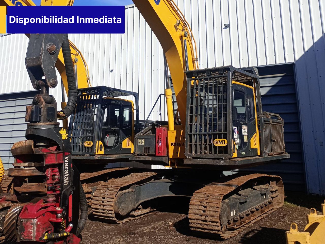 Excavadora PC210LC-10 Forestizada