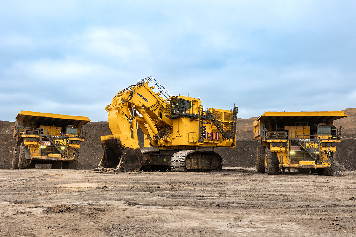 Komatsu presenta la PC9000-12: un hito en innovación minera a escala global​