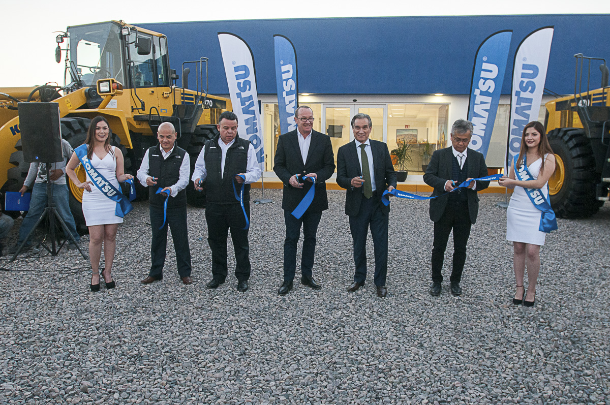 Komatsu abre nueva sucursal en el estado de Sonora