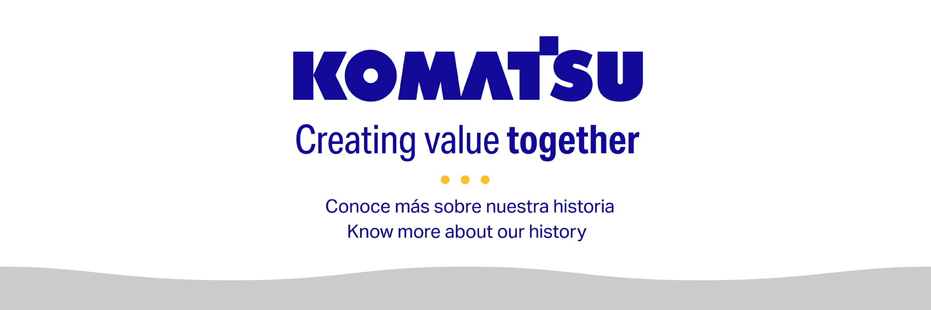 Komatsu inicia las actividades conmemorativas del 100º aniversario