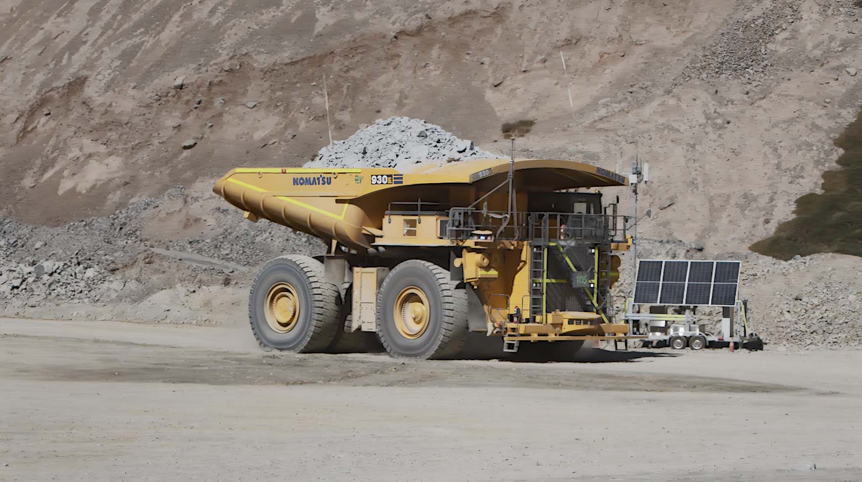 Komatsu anuncia un plan para desplegar un Sistema de Transporte Autónomo en el yacimiento de cobre Los Bronces de Anglo American