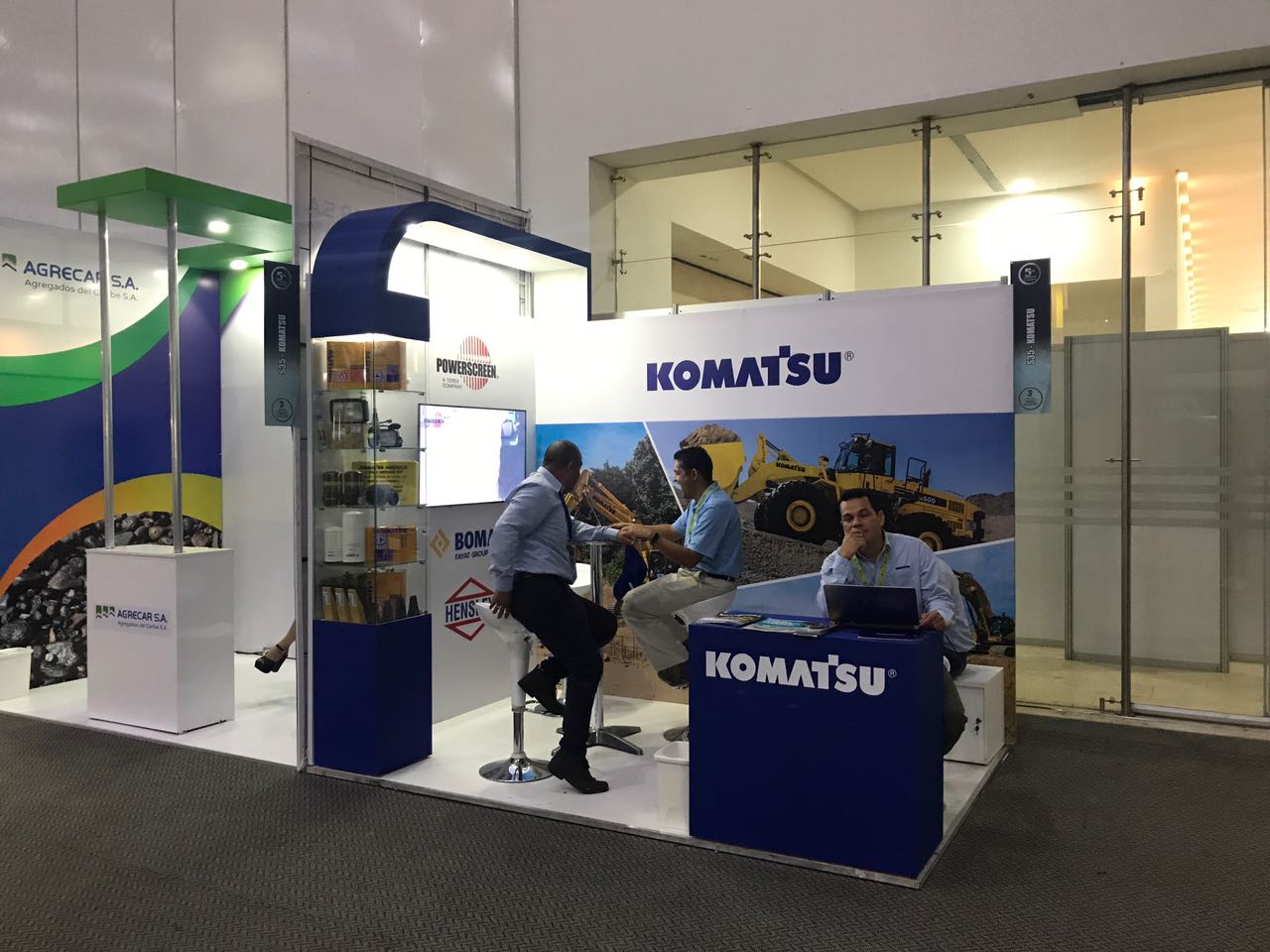 Komatsu presente en el 5to Encuentro de la Industria de Agregados