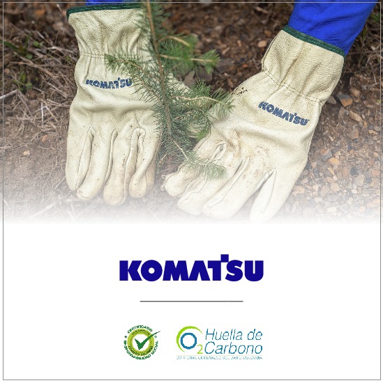 Fenalco le otorgó a Komatsu Colombia la Certificación de Responsabilidad Social y Certificación de Huella de Carbono