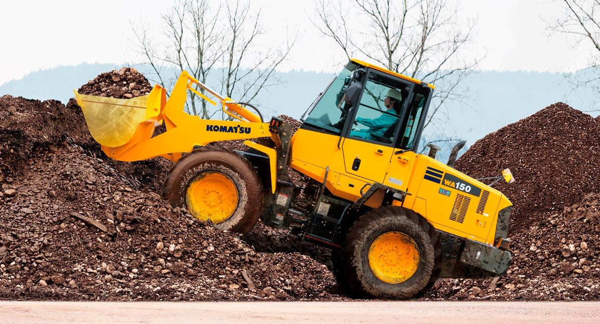 Compra tu maquinaria para la construcción en Komatsu Colombia