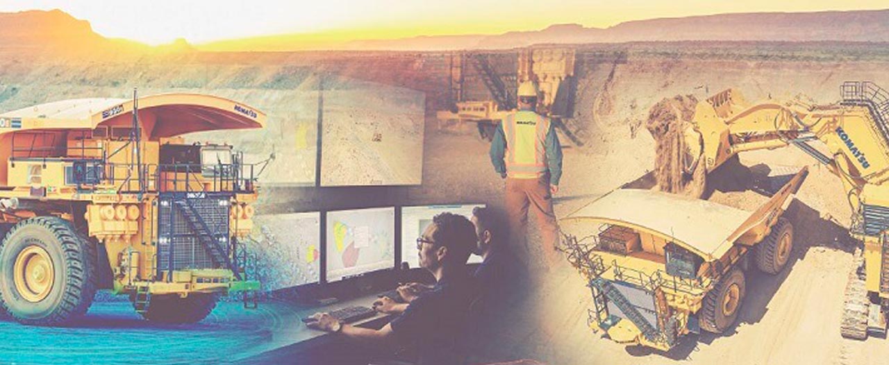 Sistemas de seguimiento y control para plena operación maquinaria Komatsu Colombia