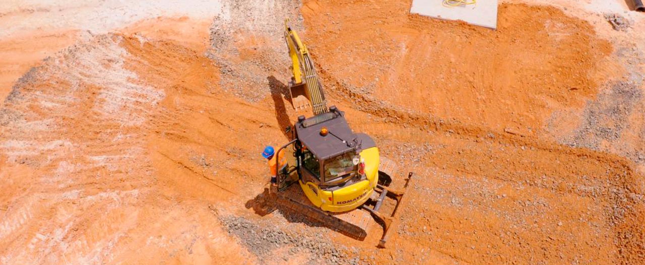 Miniexcavadora maquinaria pesada - Komatsu Colombia