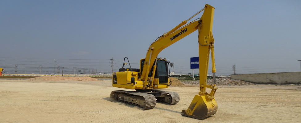 Excavadora maquinaria pesada