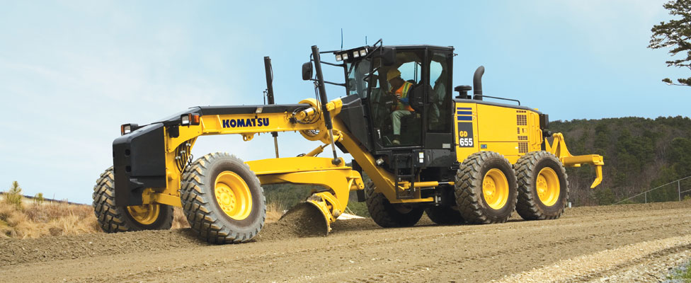 Un tipo de maquinaria amarilla pesada