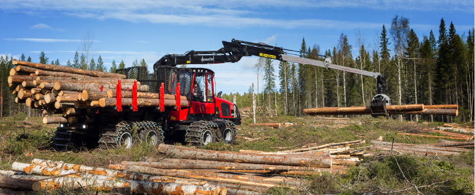 Komatsu y su innovación en la línea de equipos forestales: la solución ideal para la  silvicultura moderna