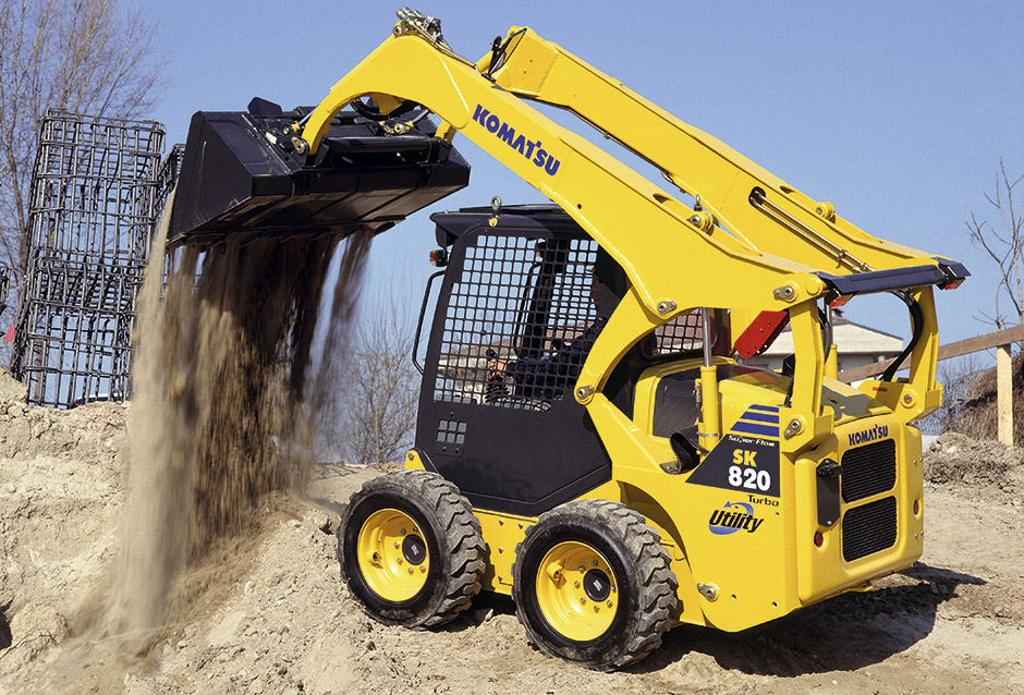 Komatsu Latinoamérica introduce minicargador de construcción en la región.