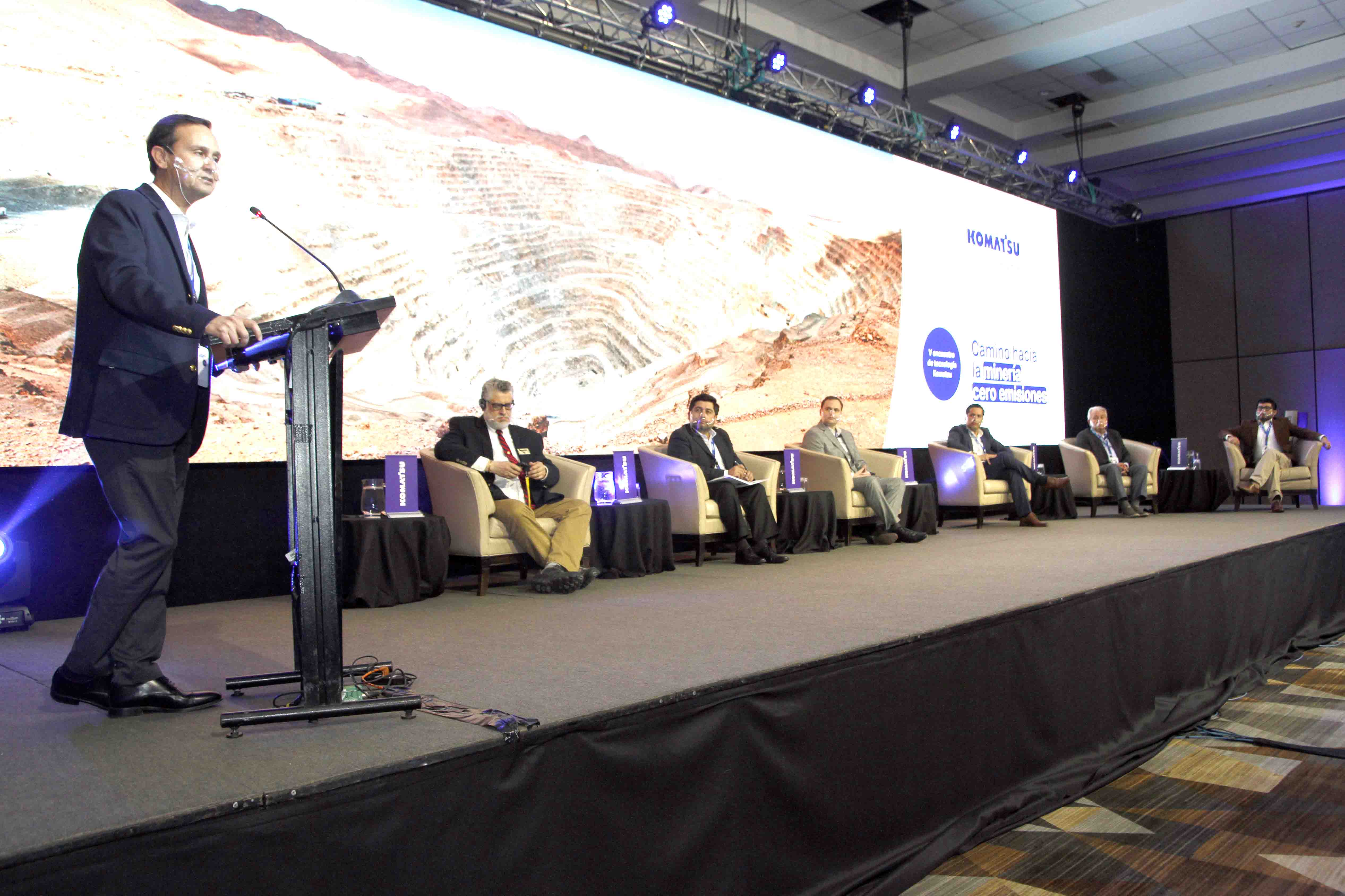 Alianza GHC y sistemas trolley destacaron en el “V Encuentro de Tecnología de Komatsu: Camino hacia la Minería Cero Emisiones”
