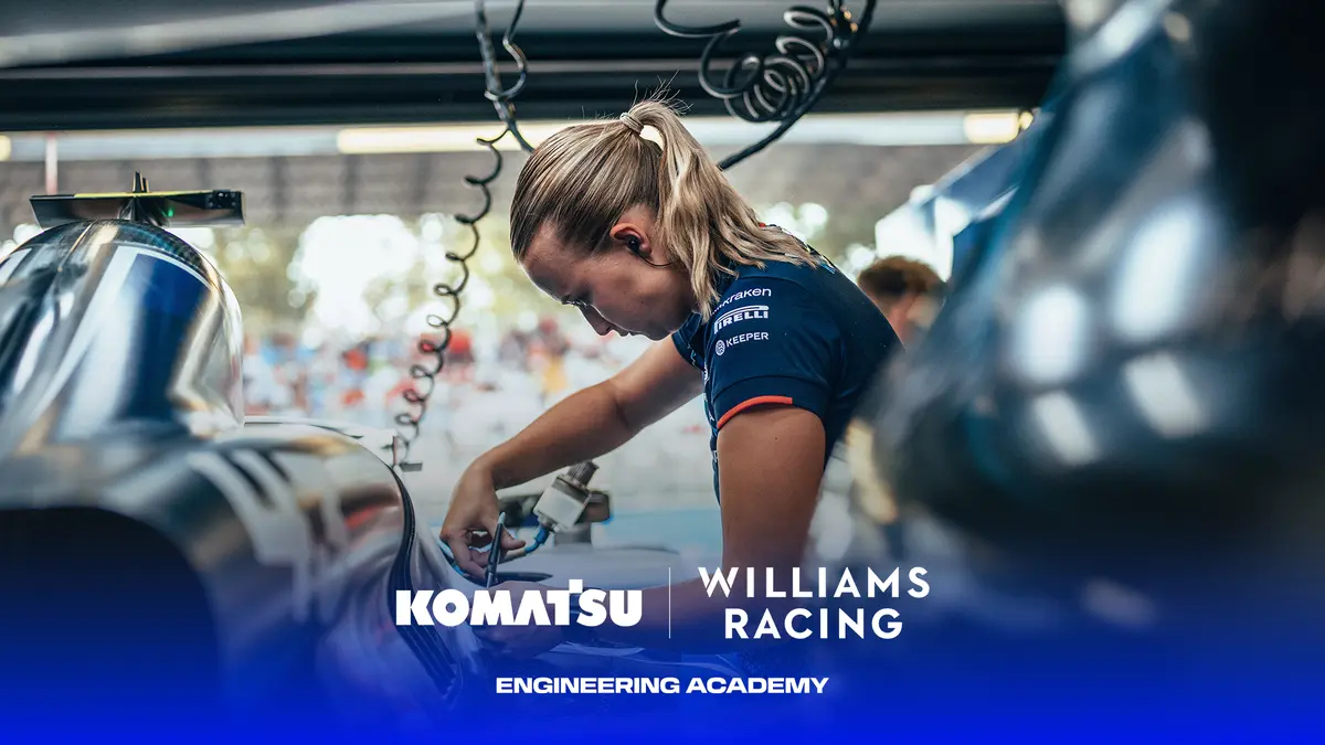 La Academia de Ingeniería Komatsu-Williams se lanza para descubrir y desarrollar futuros talentos STEM