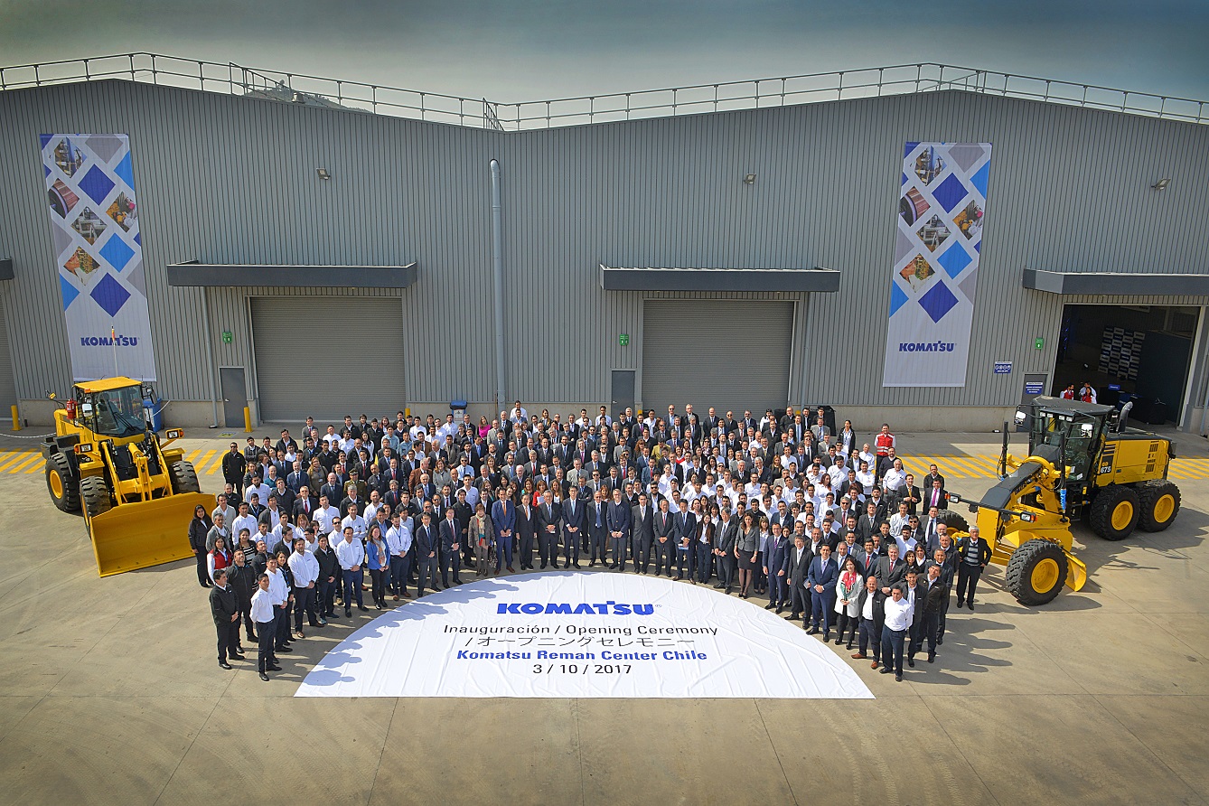 Komatsu inaugura el Centro de Remanufactura más grande de Latinoamérica