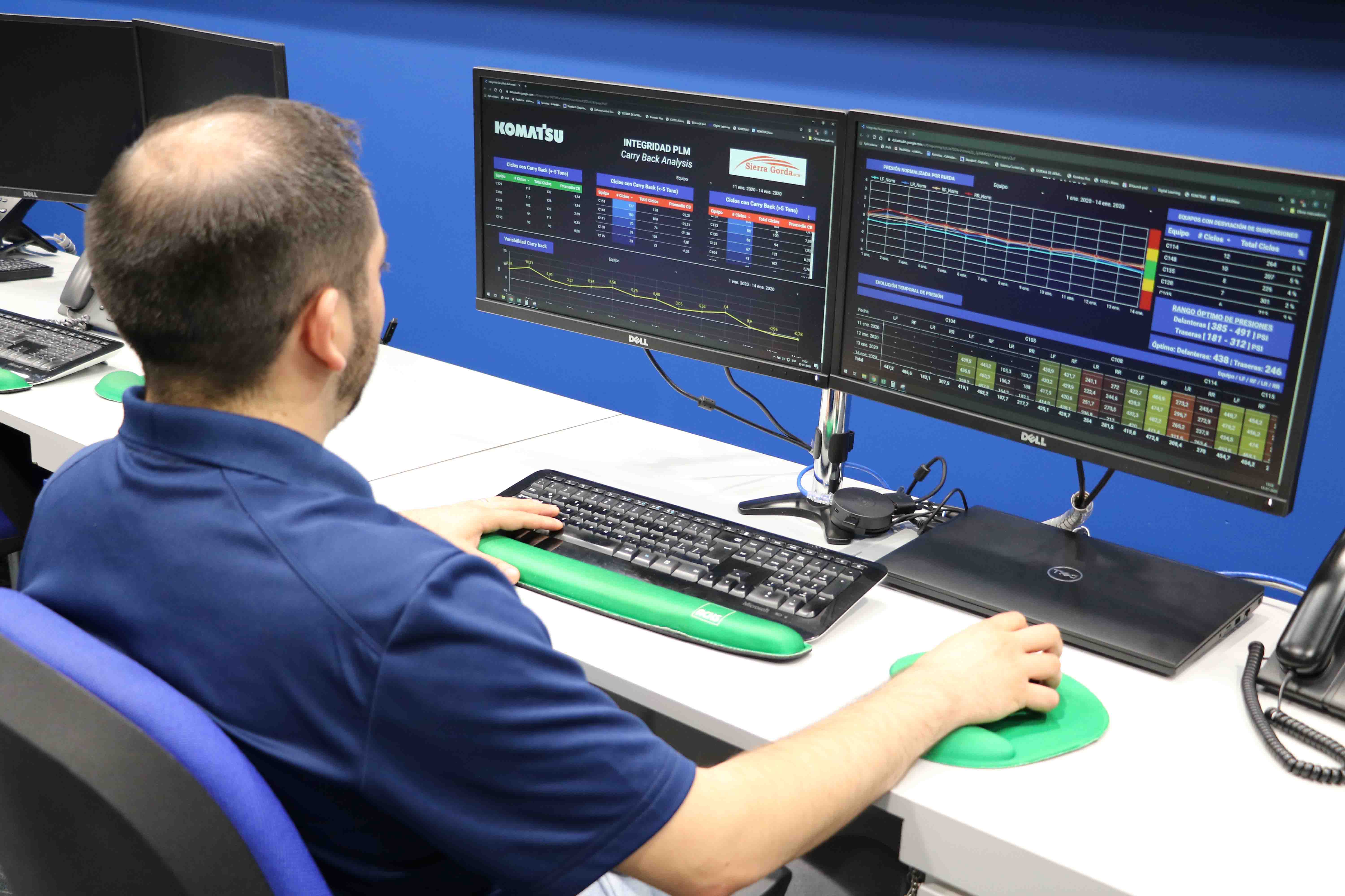 Sistema Kom-Expert se consolida en Chile: Sierra Gorda  adquirió plataforma digital para 58 camiones mineros