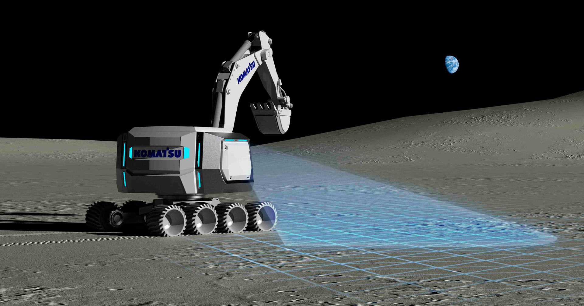 Presidente de Komatsu Latinoamérica y el desarrollo de tecnología para explorar la luna: “Hay altas expectativas sobre esta iniciativa”