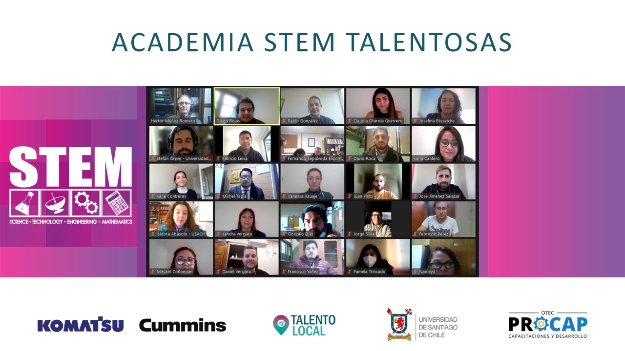 Grupo Komatsu Cummins impulsa programa para capacitar a profesores y alumnas de Liceos técnico Profesional en disciplinas STEM