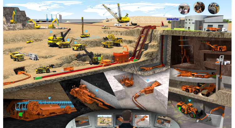 Komatsu acquires Joy Global to expand mining business