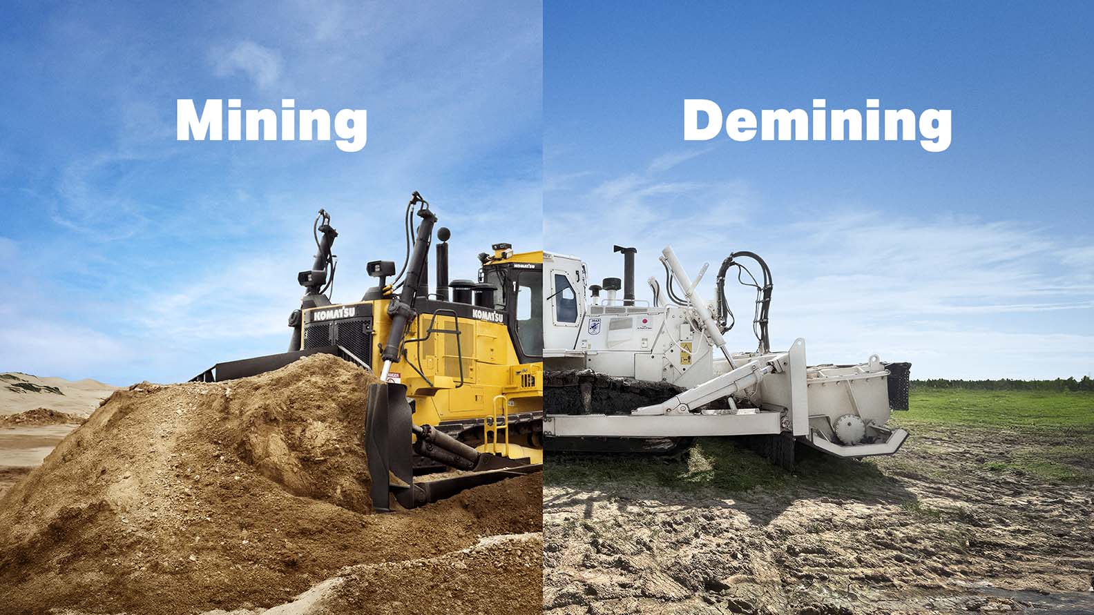 How can a machine help protect people from dangerous landmines?